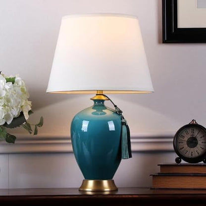 Lamp Bed Lamp Table Lamp Bedroom Bedside Living Room Club Table Lamp Villa Hotel Decorative Ceramic Table Lamp Study Reading Lamp Living Room Lamp Lamp