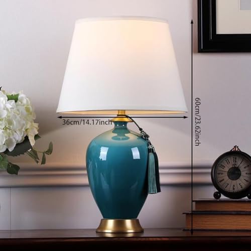 Lamp Bed Lamp Table Lamp Bedroom Bedside Living Room Club Table Lamp Villa Hotel Decorative Ceramic Table Lamp Study Reading Lamp Living Room Lamp Lamp