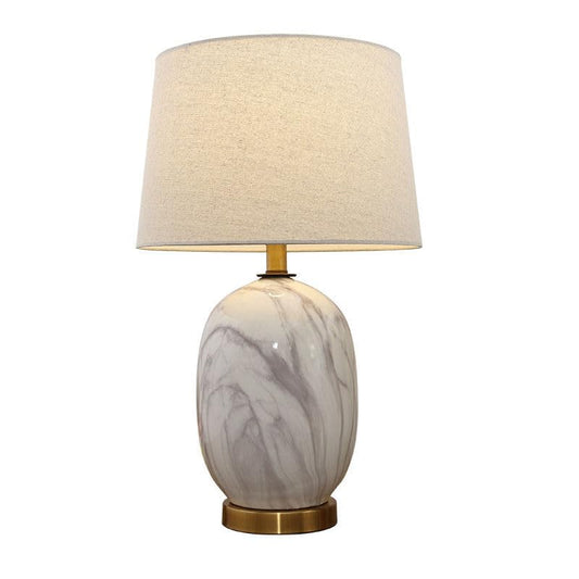 Lamp Bed Lamp Modern Simple Table Lamp Creative Ceramic Art Table Lamp Bedroom Decoration Table Lamp Home Bedside Lamp Living Room Lamp Lamp