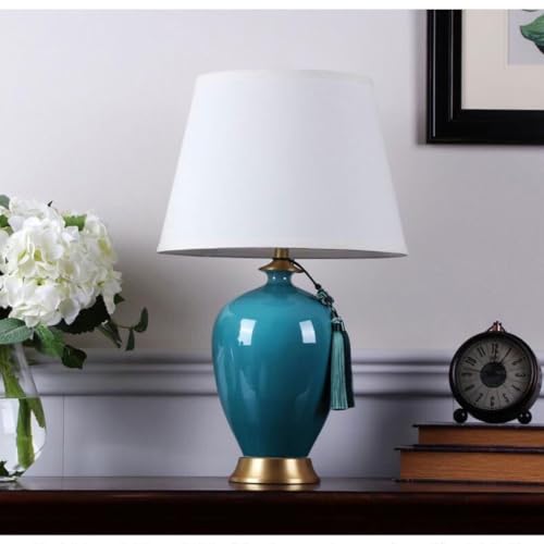 Lamp Bed Lamp Table Lamp Bedroom Bedside Living Room Club Table Lamp Villa Hotel Decorative Ceramic Table Lamp Study Reading Lamp Living Room Lamp Lamp