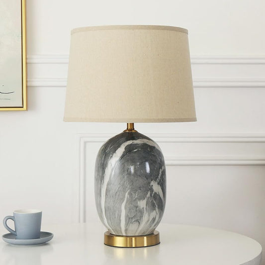 Lamp Bed Lamp Modern Simple Table Lamp Creative Ceramic Art Table Lamp Bedroom Decoration Table Lamp Home Bedside Lamp Living Room Lamp Lamp
