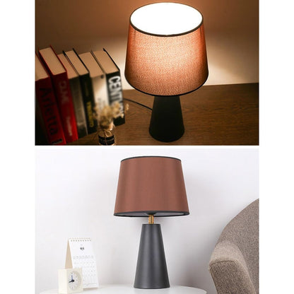 Lamp Bed Lamp Table Lamp Ceramic Table Lamp Hotel Living Room Table Lamp Bedroom Study Bedside Lamp Modern Simple Decorative Table Lamp Living Room Lamp Lamp
